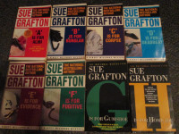 24 Sue Grafton books (The Alphabet Series  A-Y)