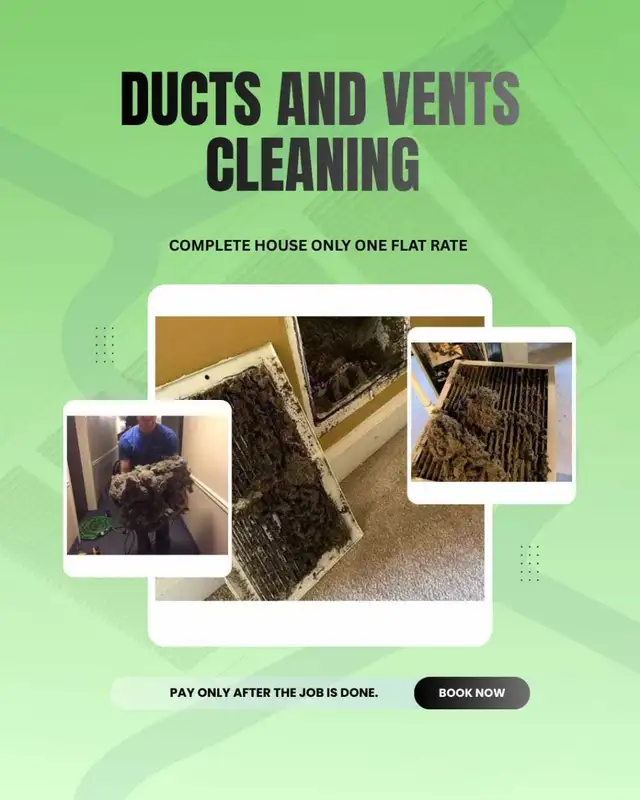 Ducts and Furnace Cleaning - $109