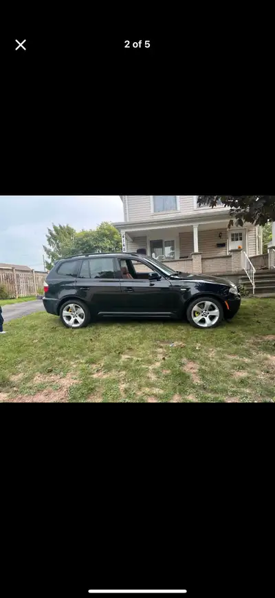 2008 BMW X3 M Sport 203,000km • H&R lowering springs • 19” X5 wheels • LED lights all around • CarPl...