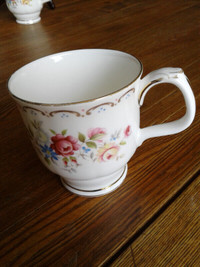 SALE Royal Albert Jubilee Rose coffee mugs set of 4