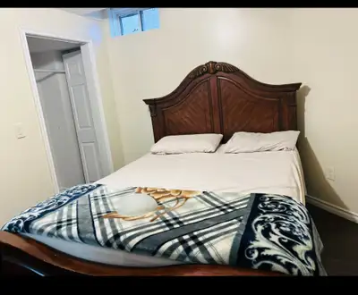 1 bedroom fully furnished basement for rent