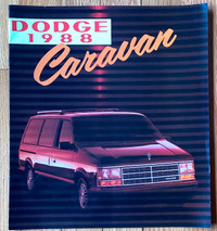 1988 DODGE CARAVAN AUTO BROCHURE FOR SALE