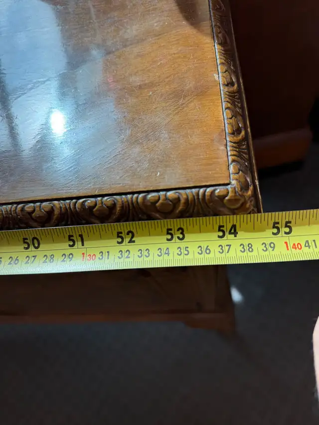 Vintage walnut sideboard  in Hutches & Display Cabinets in Edmonton - Image 8