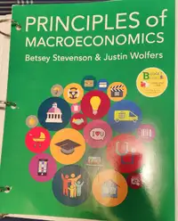 Principles of Macroeconomics ECON 202 Textbook 2020 Edition