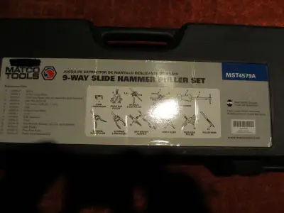 Maco Tools 9-slide hammer puller set, View more