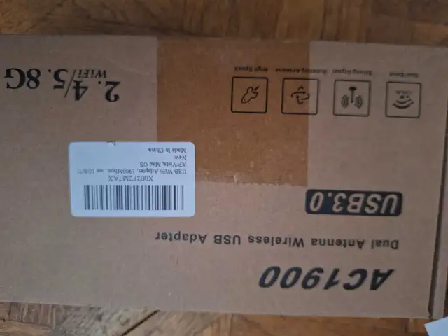 AC1900 Dual Antenna USB Adapter in Networking in Cambridge - Image 3