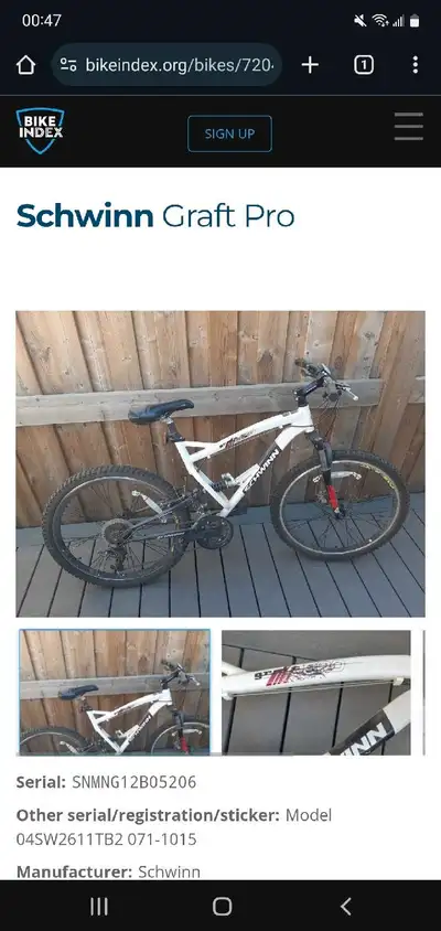 Schwinn Mountain bike Excellent Condition Pickup in Markham
