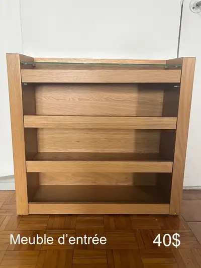 Meuble d'entrée / Entryway table - 40 $CA, View more