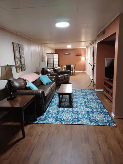 2BR Furnished Basement Apt available July 15th