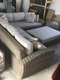 High-end Patio Sectional Set