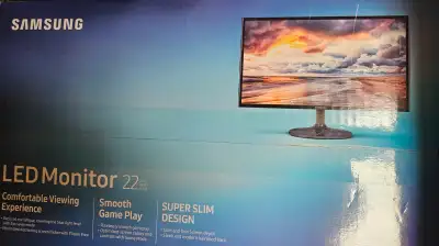 Brand new monitor, still in box, selling as is