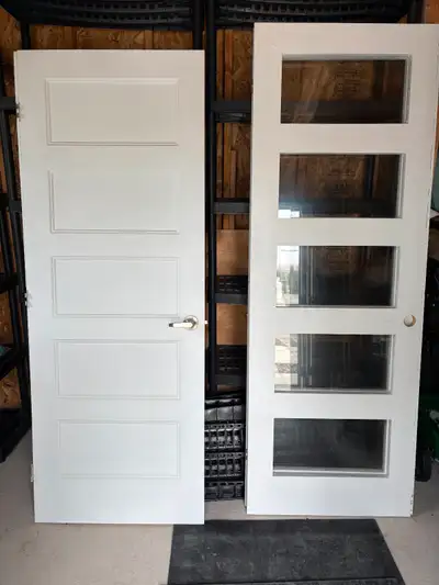 White full and Glass doors, View more