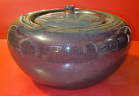 Green Earth ceramic fire pot