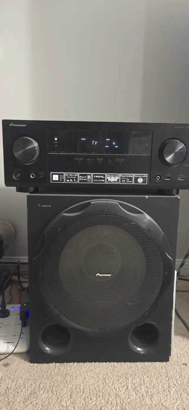Pioneer Home Theater Stereo System – Full Speaker Setup in Speakers in Mississauga / Peel Region - Image 2