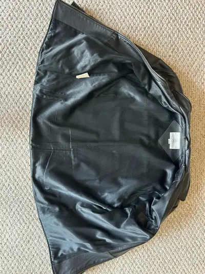 London Fog  vintage black leather Jacket, View more