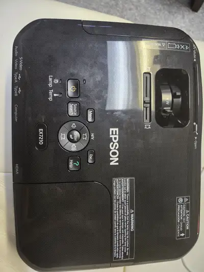 Epson Projector EX7210 and Screen for sale, View more