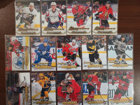 Upper Deck Canvas Rookie Lot.  14 Cards