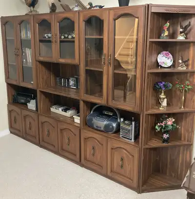 Beautiful Glass-Front Display Cabinet, View more