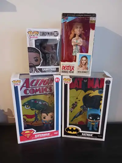 3 Funko Pops & Rita from Dexter Bobblehead , View more
