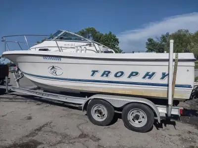 Salmon Fishing Boat in Parry Sound - excellent custom made trailer. Bought the boat in 2002 and I ha...