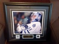 Toronto Maple Leaf Curtis Joseph Autographed Framed Picture