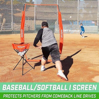 GoSports Screen Baseball & Softball Pitcher Protection 