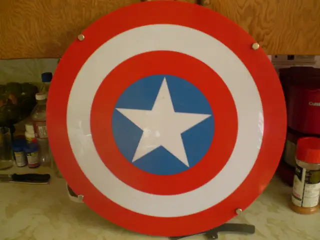 NIGHTLIGHT WALL MOUNT CAPTAIN AMERICA SHIELD AVENGERS $20
