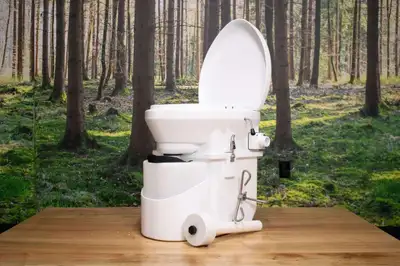NATURES HEAD COMPOSTING TOILET FOR RV/ CAMPER VAN, View more