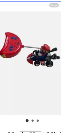 Red Super Mario Kart Mini RC With Radio Controller NIN-R240 By G