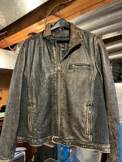 ladies size 16 leather jacket, View more