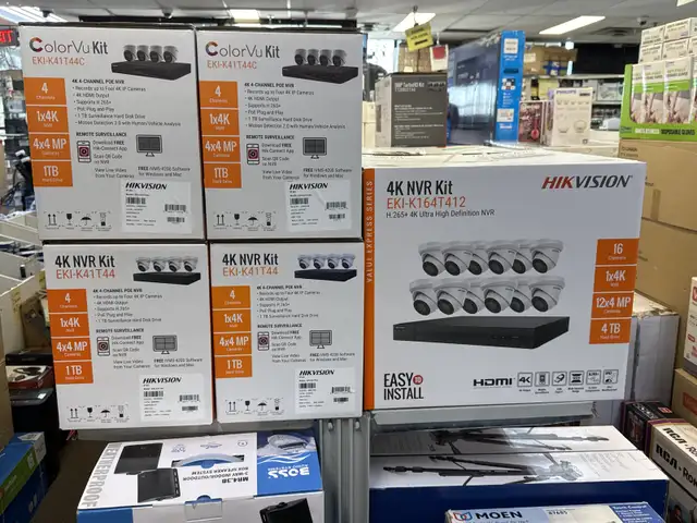 SURVEILLANCE CAMERAS VOLOUR VU AVAILABLE AT  in Cameras & Camcorders in Mississauga / Peel Region - Image 5