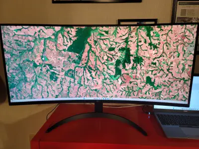 LG UltraWide 34" 34WR50QK QHD 100Hz HDR10 Curved Monitor, View more