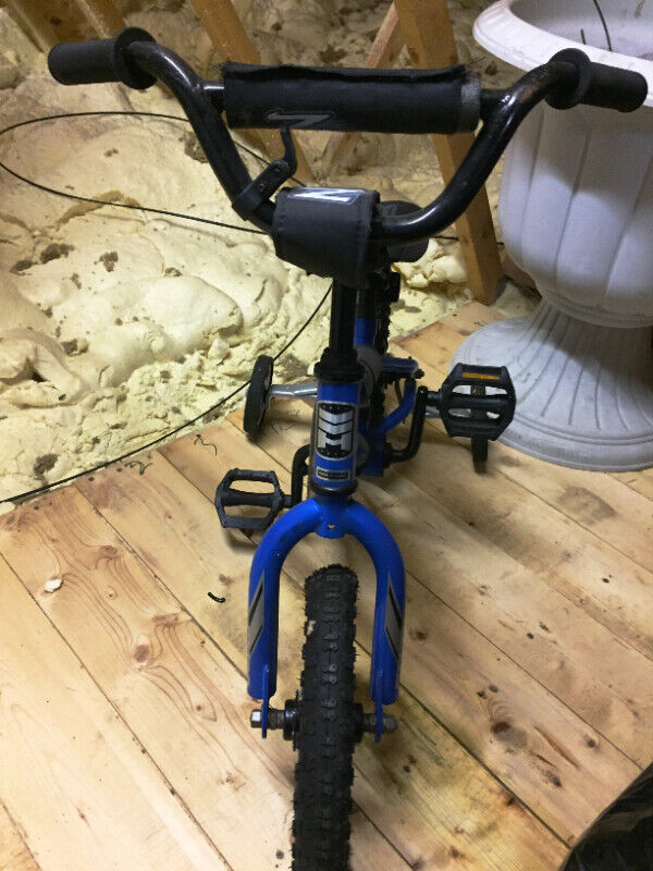 HARO Z12 Series BMX bike with training wheels Kids Cole