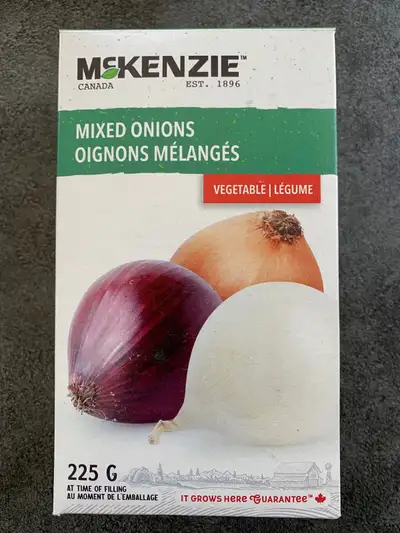 50 mixed Onions for your vegetable garden
