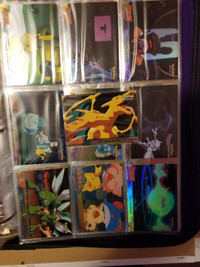 Pokemon Topps Movie Foil Card Singles.