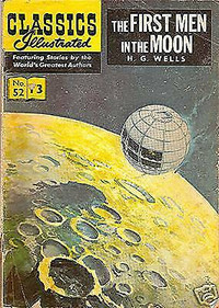 The first men in the moon by Classics Illustrated