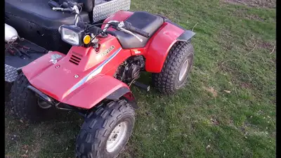 I have a 1987 honda trx125 fourtrax project needing head gasket. Basically all original, theres a st...