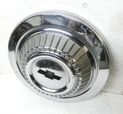 1967 Camaro Chevelle Nova Hubcaps Dog Dish Chevy GM factory original used 1 only hubcaps wheel cover...
