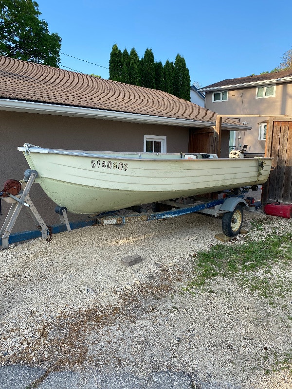Boat, Motor and trailer for sale Powerboats & Motorboats Winnipeg Kijiji