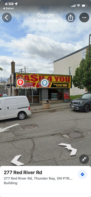 commercial space for rent 277 Red River Rd