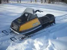 Immaculate 1971 Ski-doo Olympique with 399cc engine and tillostin carb. A rare find, and a real head...