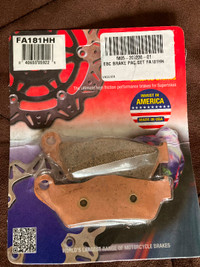 Motorcycle front brake pads for sale
