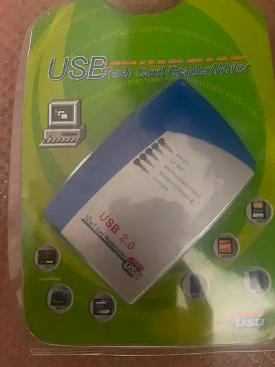 USB Card Reader,  Old laptop Fax modem with dongle, Free CD's, View more