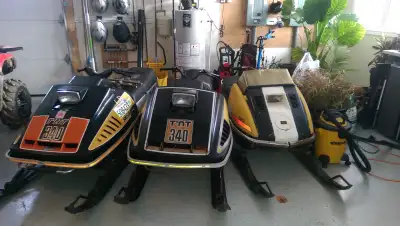 Looking to buy ski doo tnt like ones in picture non running closer to Peterborough preferred