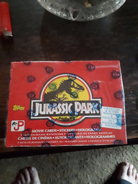 1992 O-Pee-Chee/Topps Jurassic Park Unopened Box