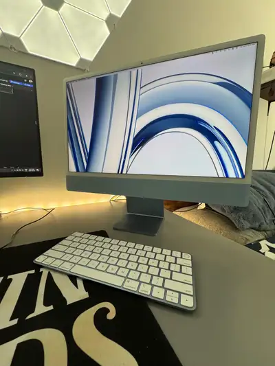 M1 iMac 24 256GB (4 USB C), View more