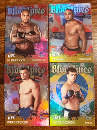 UFC Bloodlines Topps Insert Cards
