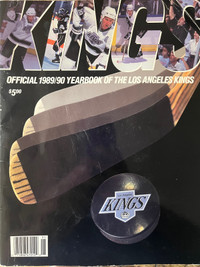Official 1989/90 LA Kings Yearbook