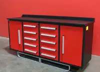 High Quality 7Ft Workbench with 32 Drawers