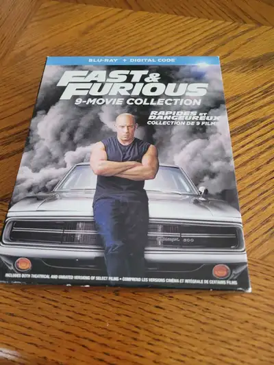 FAST & FURIOUS  9- MOVIE COLLECTION, View more